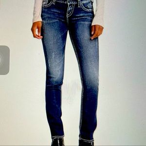 Silver Women’s Jeans Suki High Rise 27